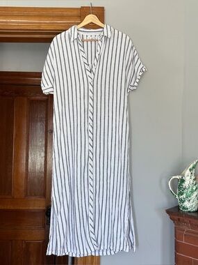Lucky Brand Casual Maxi Shirt Dress